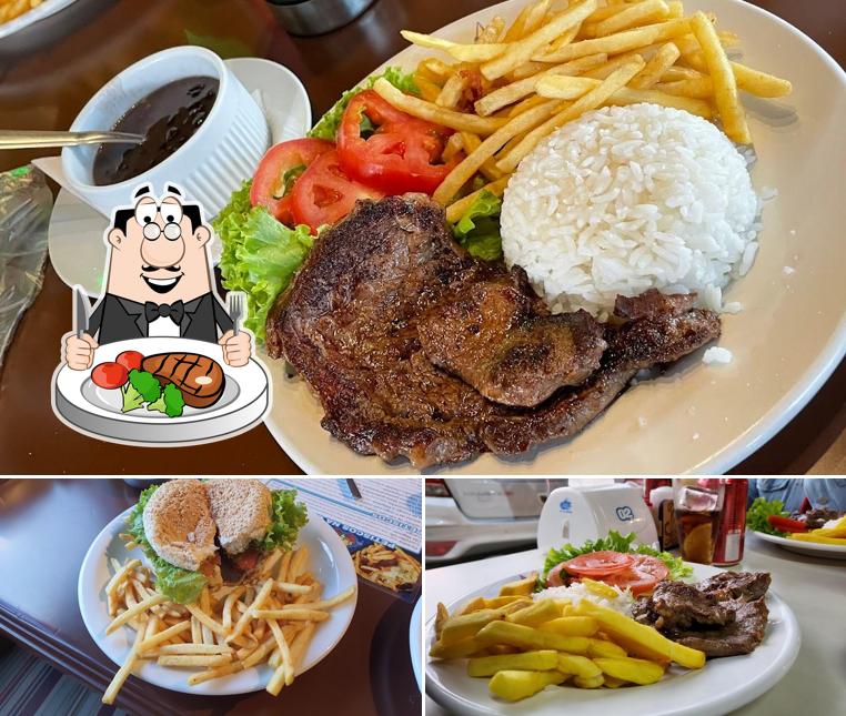 Bife em Gnomo Lanches Hamburgueria & Pizzaria