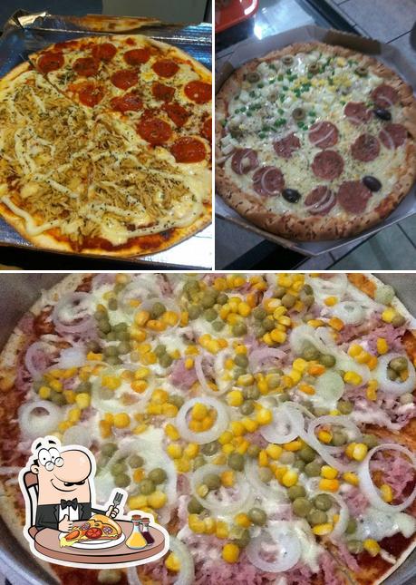 Peça pizza no Homer Hamburgueria