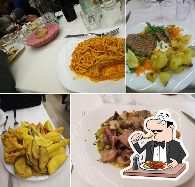 Platti al Trattoria Piemontese