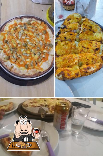 Experimente pizza no Pizzaria Verona