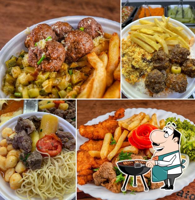 Experimente refeições de carne no Restaurante Art Grill Pinda- Restaurante e Marmitaria