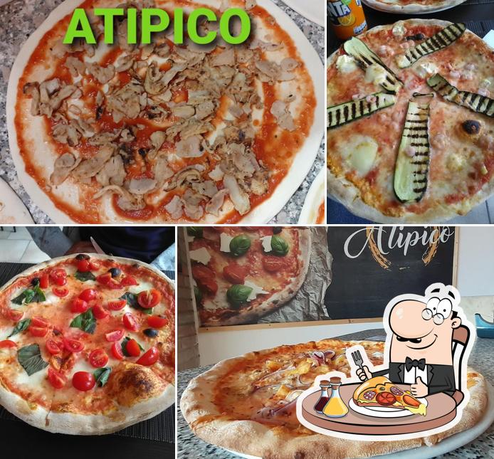 Pide una pizza en ATIPICO