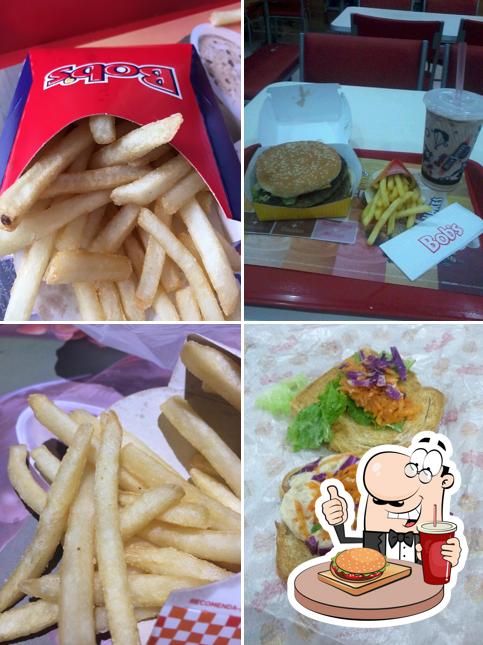 Hambúrguer em Bob's Burger - Shopping Pátio Belém