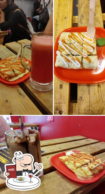 Food at Ginger Mint