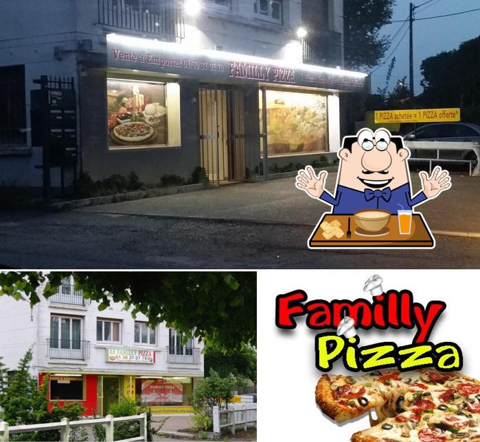 L’image de la nourriture et extérieur concernant Familly Pizza