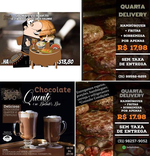 Comida em Barbudo's Beer