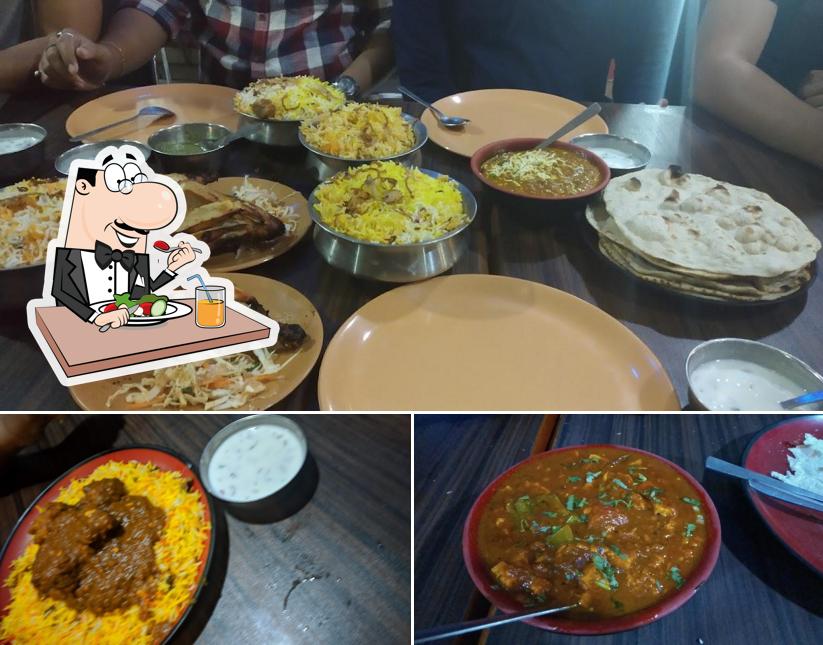 Food at Bihari Dhaba