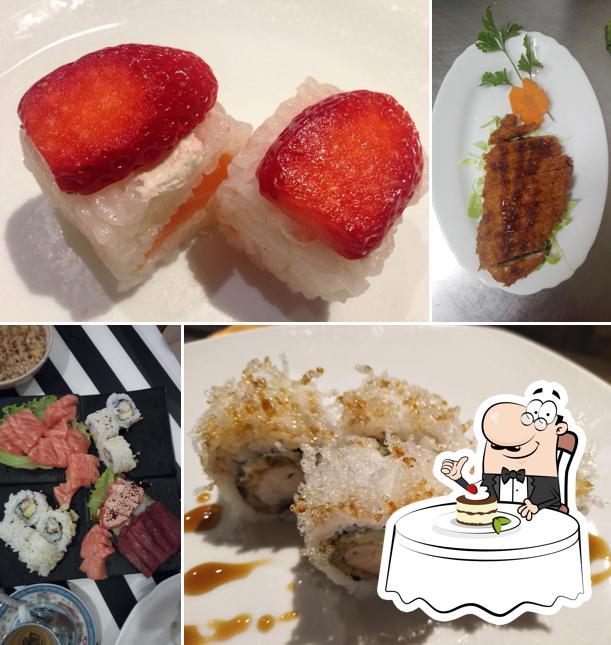 Sushibar Royal Restaurante serves a variety of desserts