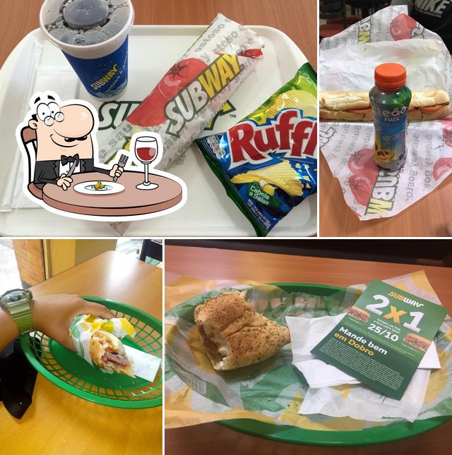 Comida em Subway