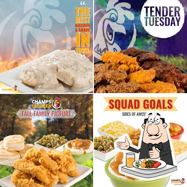 Champs Chicken in Fordyce Restaurant menu and reviews