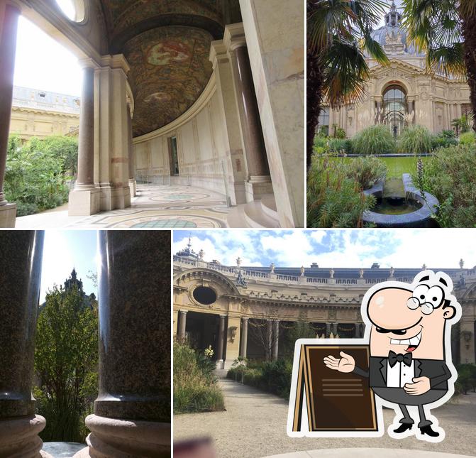 café le jardin du petit palais resimleri