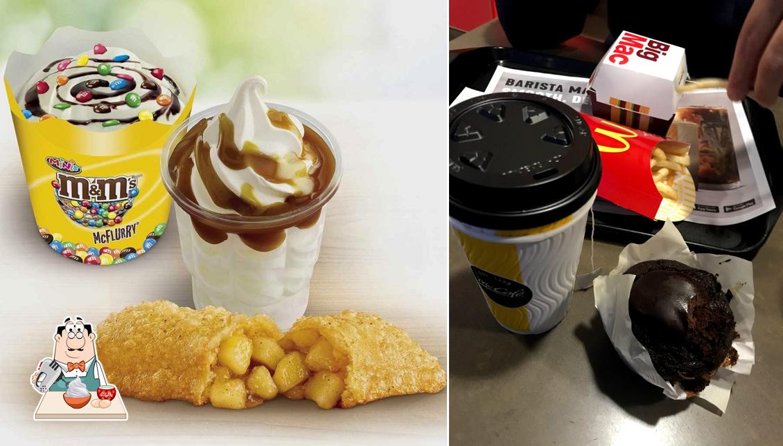 "McDonald's" предлагает большой выбор сладких блюд