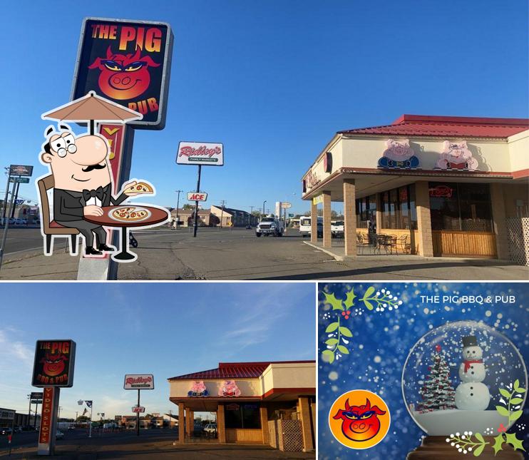 Внешнее оформление "The Pig BBQ & Pub"