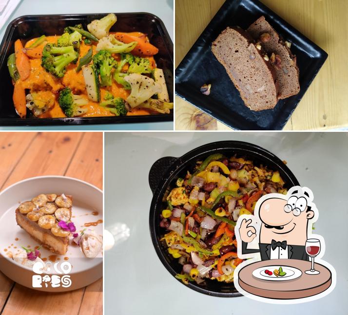 Food at daCALORIES - healthy diet food restaurant