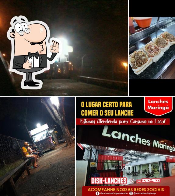 See this pic of HM Lanches