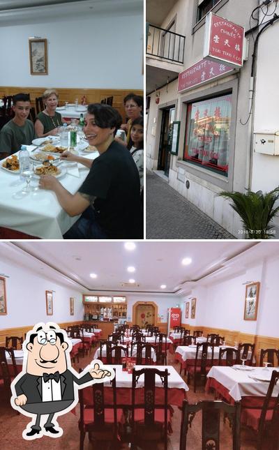 The interior of Restaurante chinês Yun Tian Lou