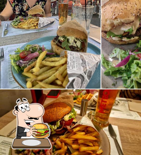 Essayez l'un des hamburgers servi à Bi'Mola