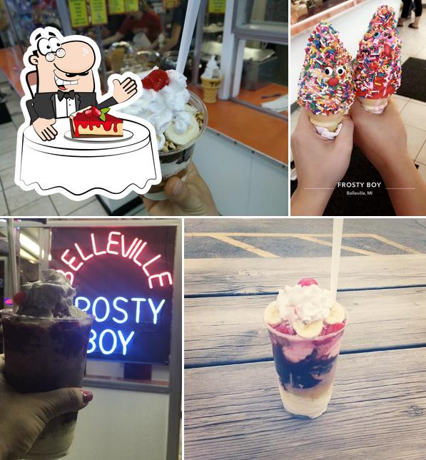 Frosty Boy in Belleville Restaurant menu and reviews