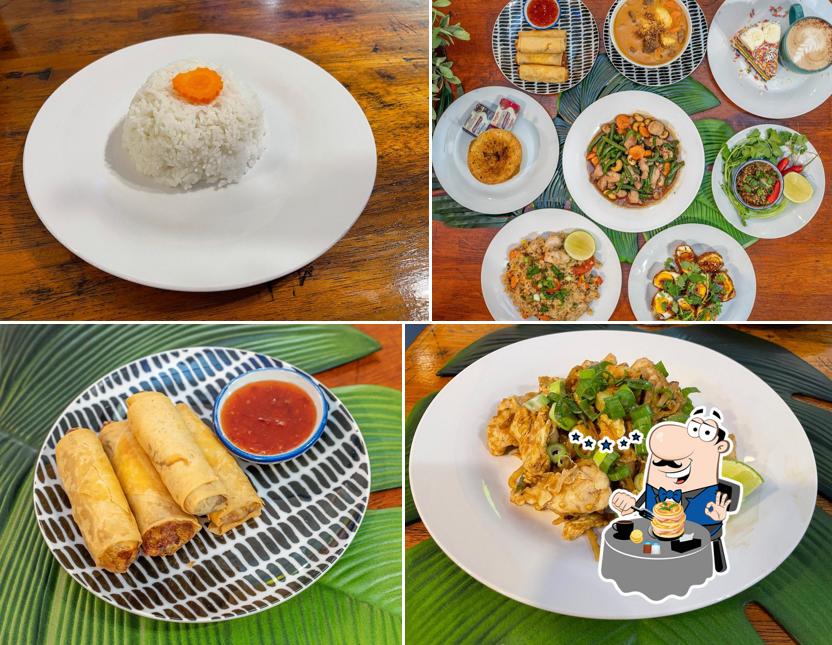 Food at Lotus Thai Cafe
