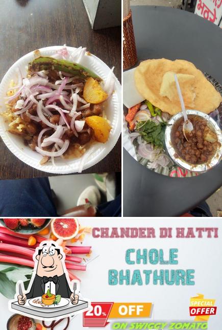 Food at Chander Di Hatti