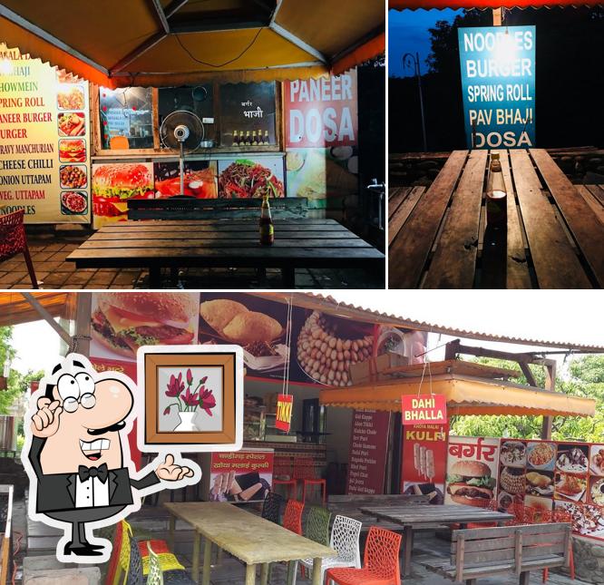 The interior of Fast Food Court Pinjore Garden