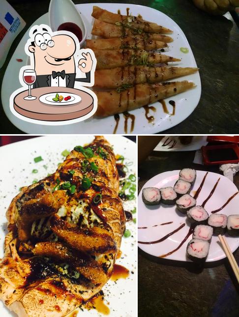 Comida em Let's Roll Temakeria & Sushi Bar