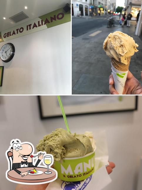 Vérifiez l’image représentant la nourriture et extérieur concernant Manu Il Gelato Italiano