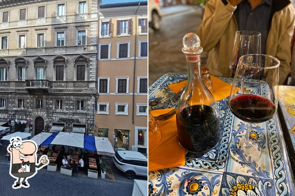 Puoi goderti l'aria fresca da seduto all'esterno di Ristorante "La Tavernetta"