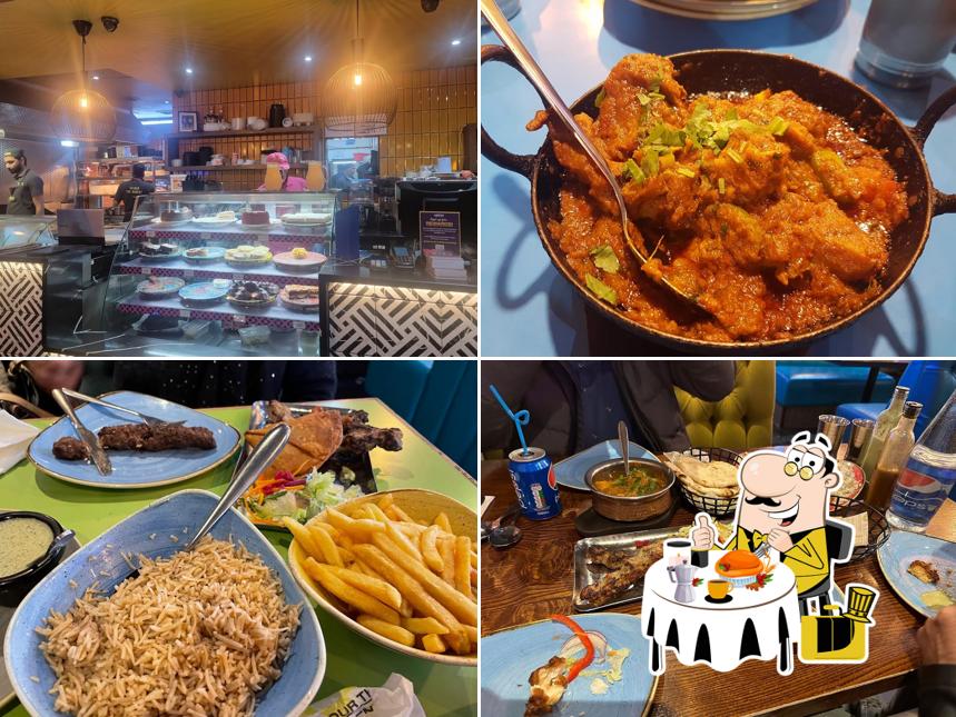 Food at MyLahore Manchester