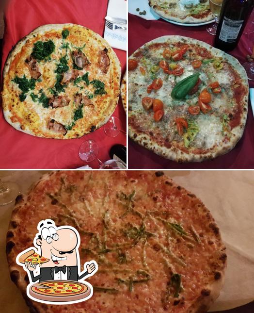 A Antico Borgo, vous pouvez déguster des pizzas