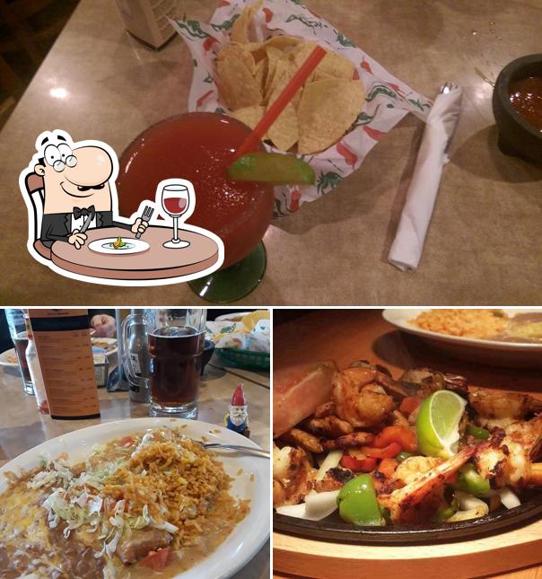 Еда в "Las Fajitas Mexican Restaurant"