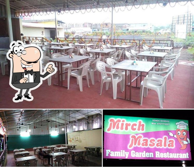 Check out how Mirch Masala Family Garden Restaurant looks inside