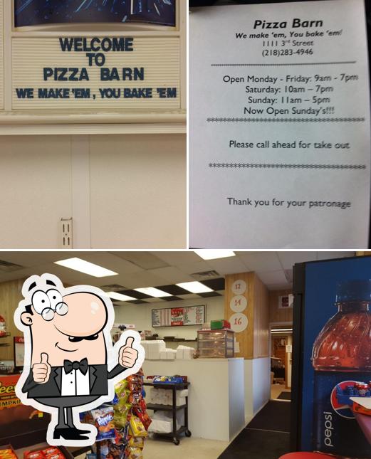 Pizza Barn, 1111 3rd St in International Falls Restaurant menu and