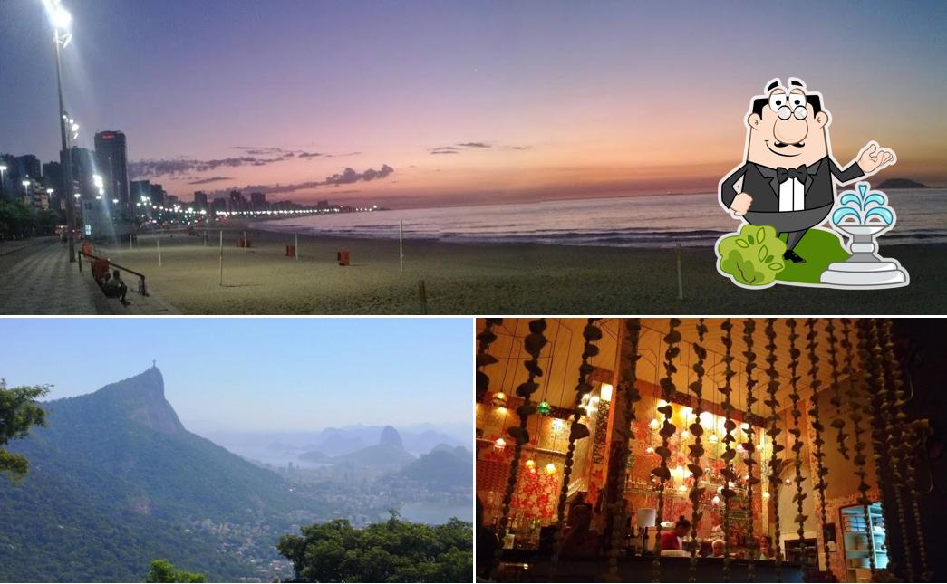 O exterior do Bar do Horto
