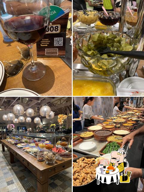 Platos en Restaurante da Fazenda São José dos Campos