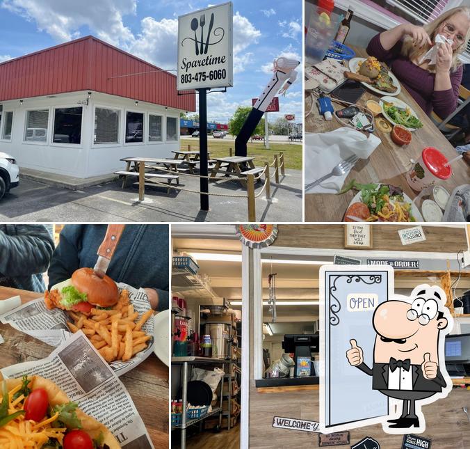 Spare Time Grill in Kershaw Restaurant menu and reviews