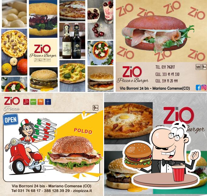 Ordina un hamburger a Zio Pizza & Burger