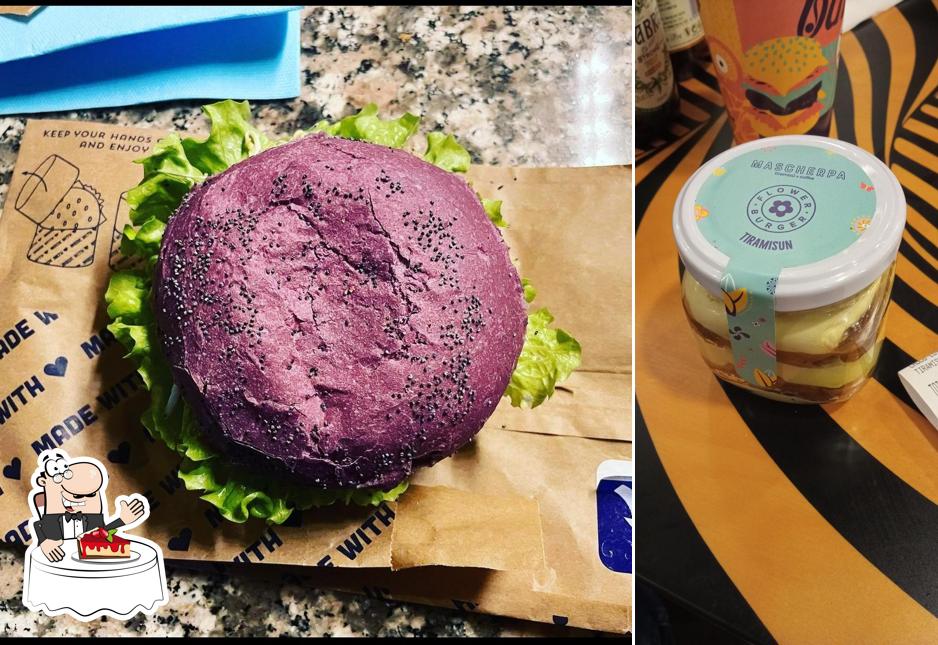 Flower Burger offre un'ampia gamma di dolci