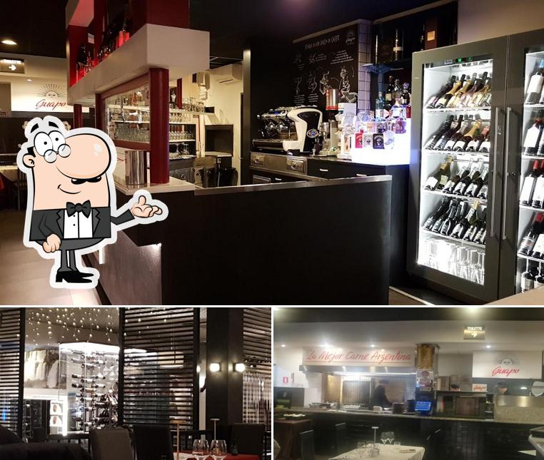 Installez-vous à l'une des tables de Guapo Ristorante