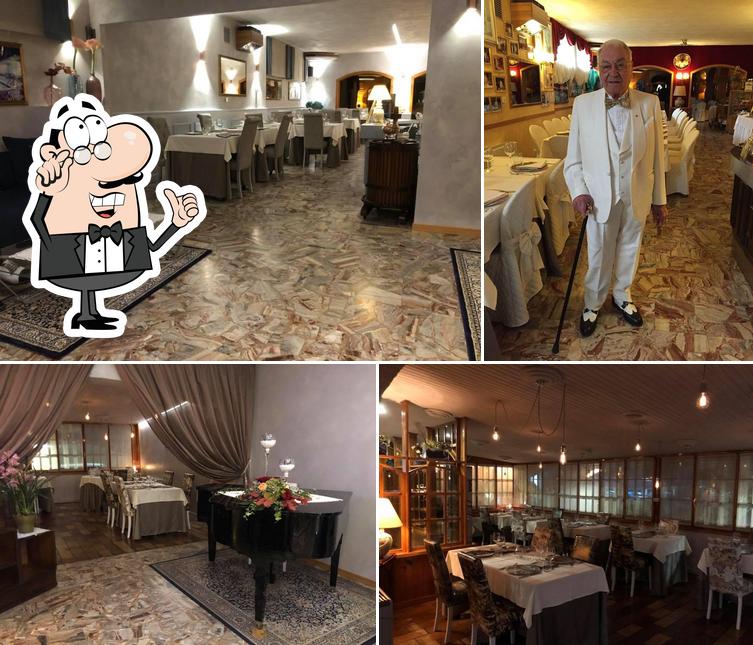 Gli interni di Hotel ristorante Oscar e Amorina