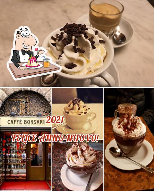 Caffè Borsari offre un'ampia varietà di dolci