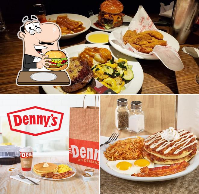 Попробуйте гамбургеры в "Denny's Restaurant"