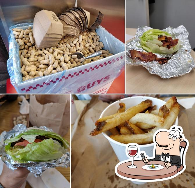 Nourriture à Five Guys