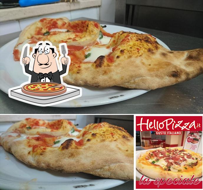 A Hello Pizza, puoi ordinare una bella pizza