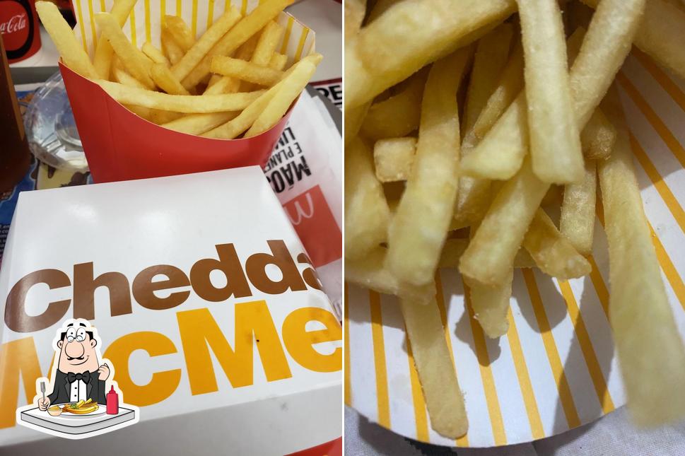At McDonald´s you can get chips
