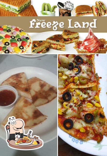 Get pizza at New FreezeLand