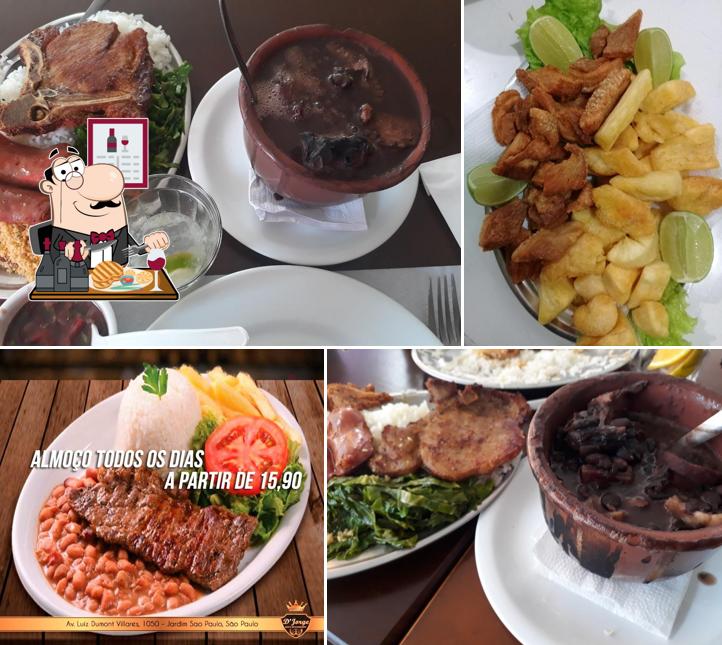 Prove refeições de carne no Bar D'Jorge