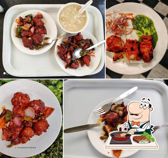 Order meat dishes at Benfish Garden Cafe