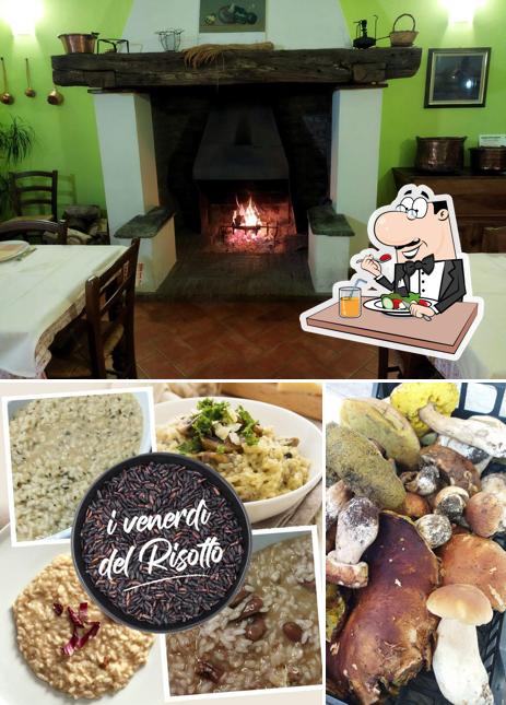 La immagine di cibo e interni da Agriturismo La Biula