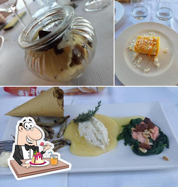 "La Rocca Punto di Ristoro" предлагает разнообразный выбор десертов